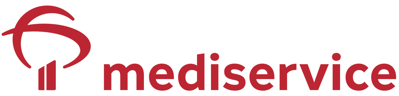 Logo do convênio Mediservice (saúde bradesco)